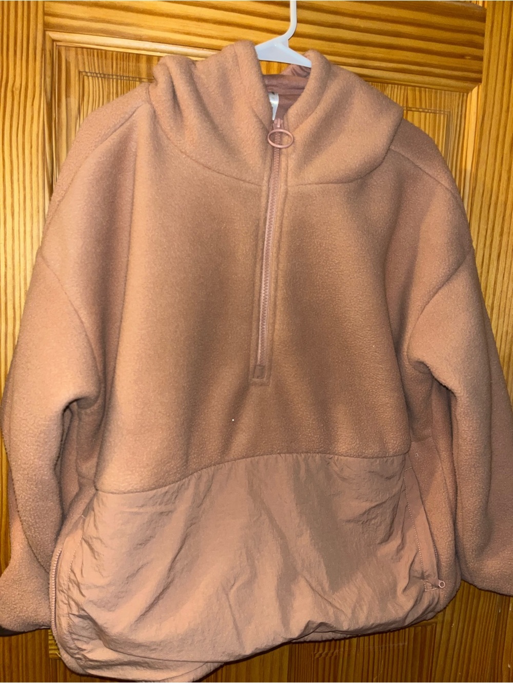 Women’s Fleece Pullover Hoodie - Dusty Rose